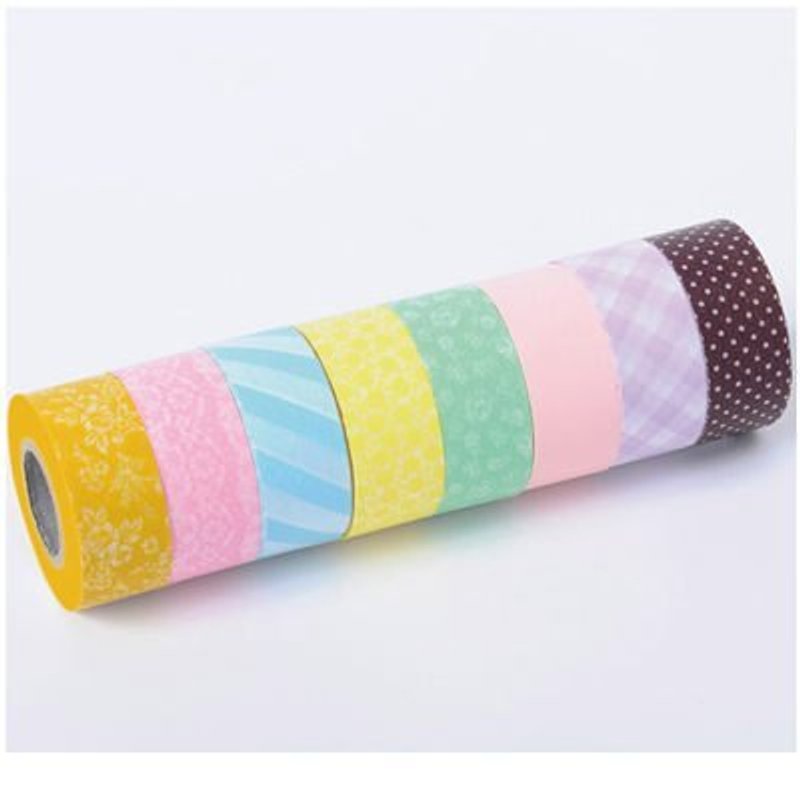 Marks Masking Tape MT和纸胶带 迷你款-Macaron (MKT12-B) - 纸胶带 - 纸 黄色
