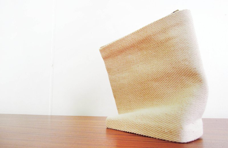 [手绘DIY物]站立式零钱包 - 零钱包 - 其他材质 金色