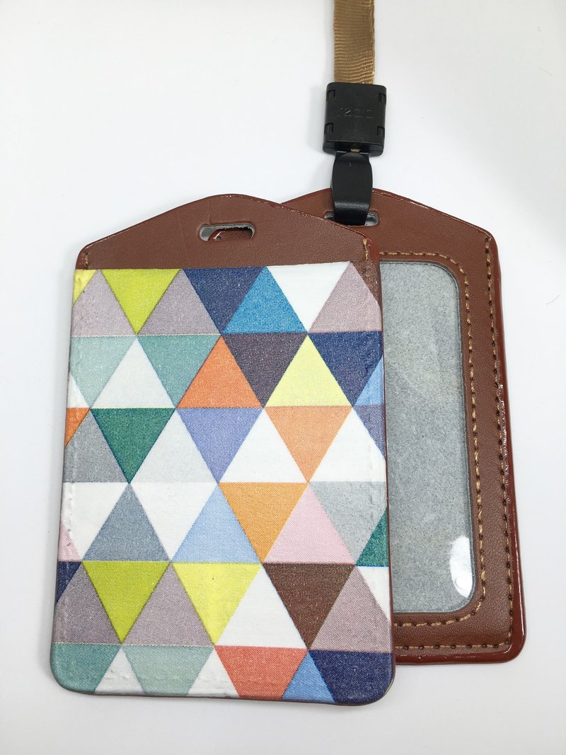 手作好礼 真皮卡套 票卡夹 证件套 识别证 (送挂绳) 圣诞交换礼物 - 证件套/卡套 - 真皮 