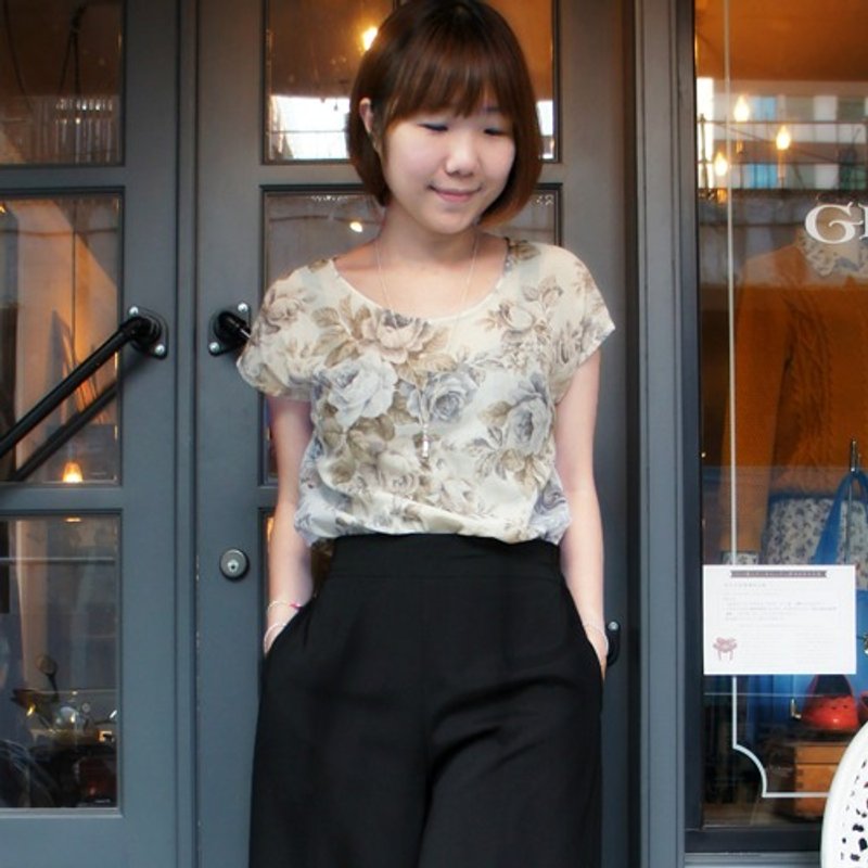 黑色宽裤 - 女装长裤 - 其他材质 