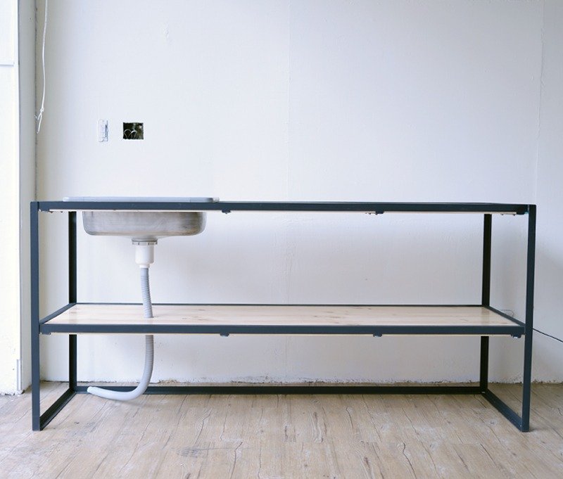 LOFT工业风木制洗手台 - 厨房用具 - 纸 金色