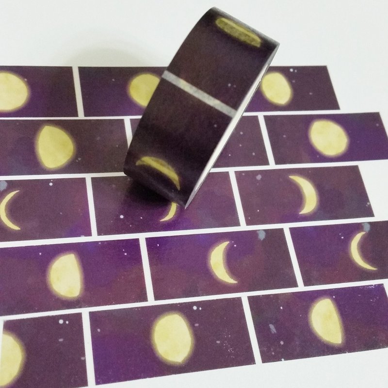 纸胶带 阴晴圆缺 - 纸胶带 - 纸 