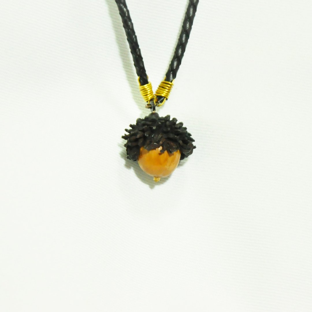 ∥Cheng Jewelry∥A / Ω 冬 栓皮栎4号 铜坠链 ONLY ONE仅一件 - 项链 - 其他金属 咖啡色