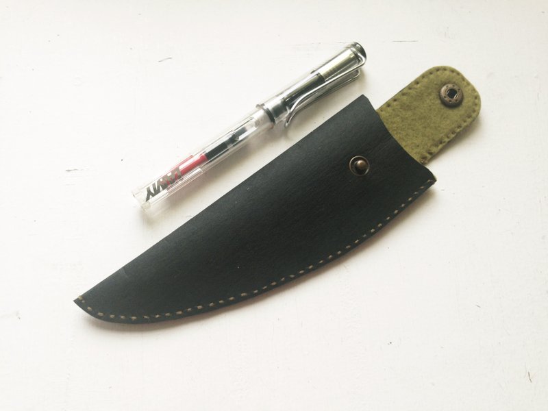 。‘纸’有你有。钢笔。匕笔袋 - 铅笔盒/笔袋 - 纸 绿色