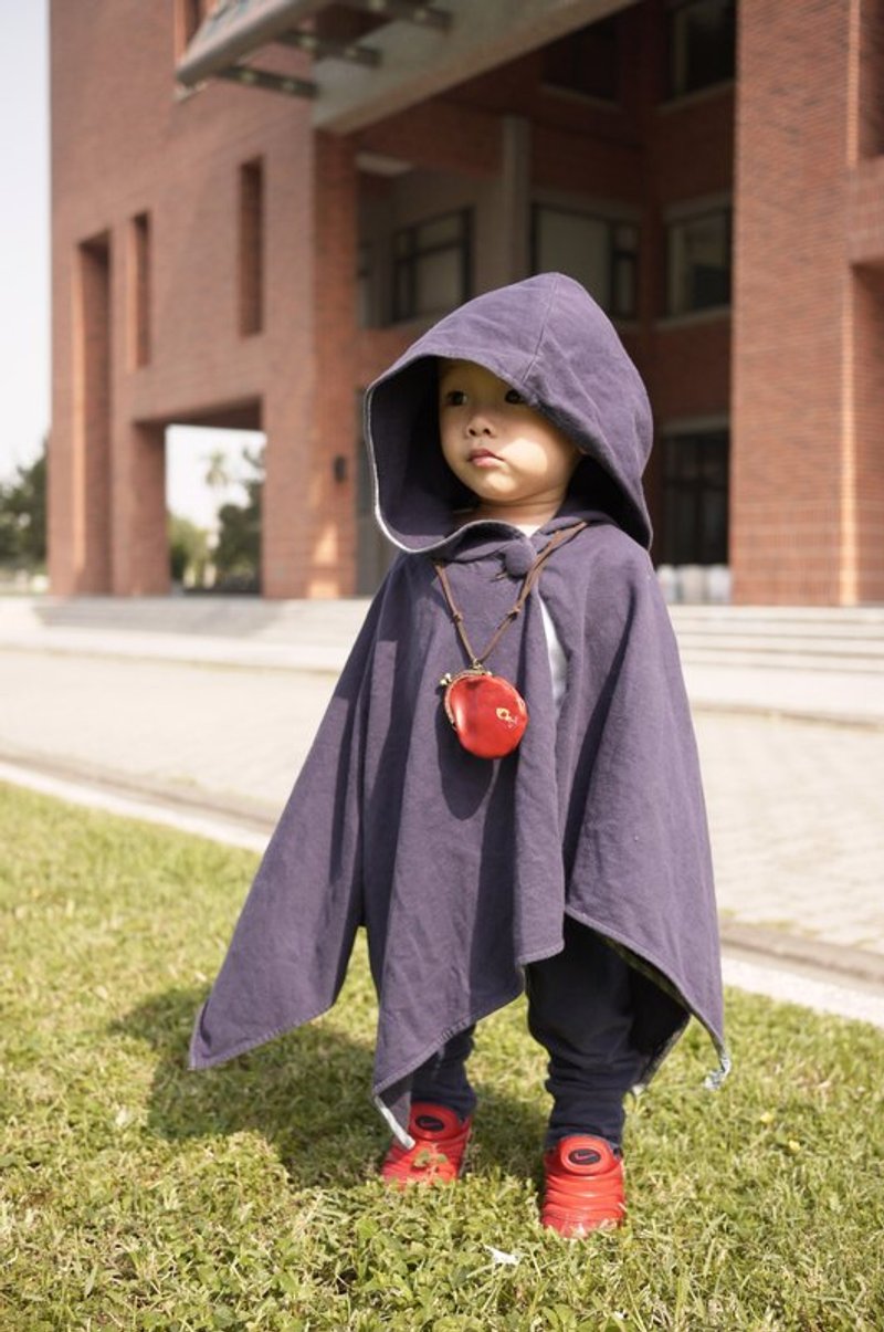 母亲节礼物 红色草莓真皮口金包 - 零钱包 - 真皮 红色