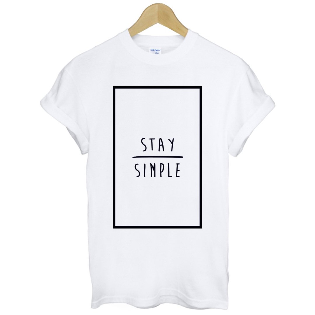STAY SIMPLE-Rectangle短袖T恤-2色 保持简单长方形 三角形 几何 设计 自创 品牌 时髦 圆 文青 Hipster - 男装上衣/T 恤 - 其他材质 多色