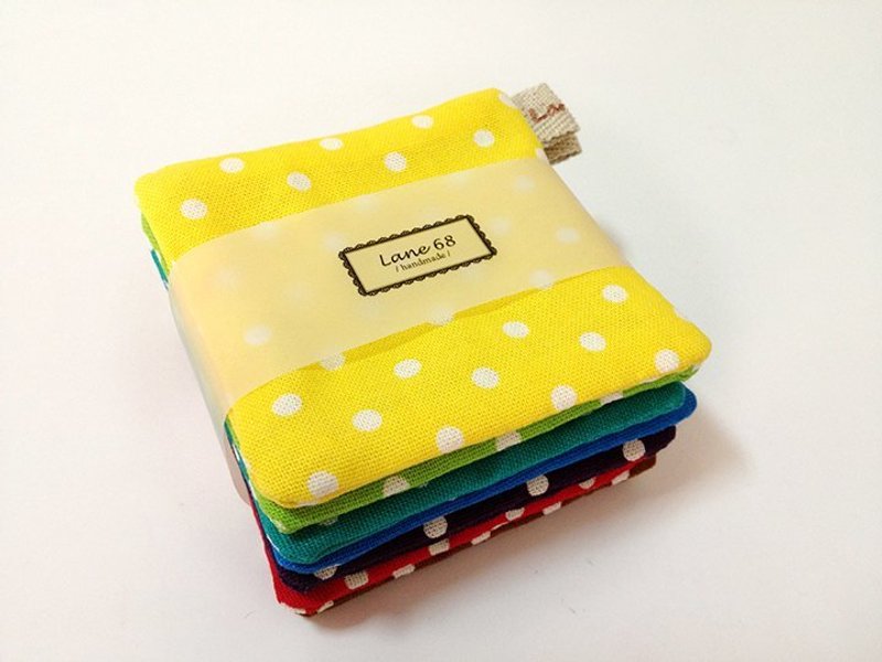 ::Lane68:: 7days欢乐派对手制杯垫(一组7个) - 杯垫 - 其他材质 多色