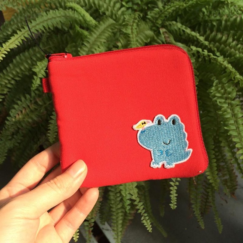 P714小布包_红(鹿小杰) - 零钱包 - 其他材质 红色