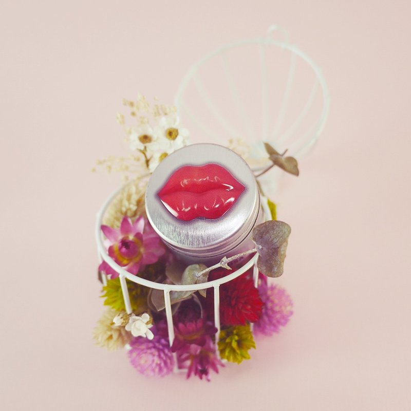 【Kizandy】香吻果漾水嫩护唇膏-西瓜(11g) - 唇部保养 - 其他材质 红色