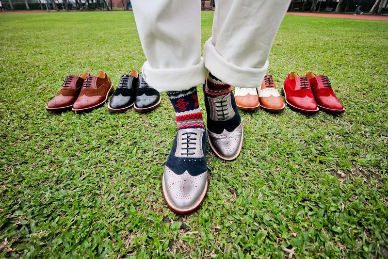 【2色】踏步寻暖！ // 树松圣雪厚织棉袜子 :::DAWN' make up your feet ::: - 袜子 - 棉．麻 蓝色