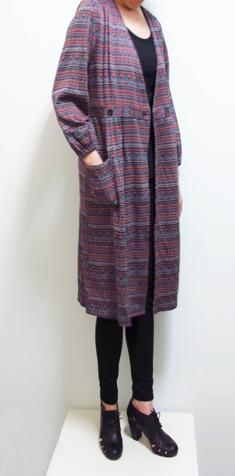 【Wahr】和民薄洋装罩衫 - 背带裤/连体裤 - 其他材质 多色