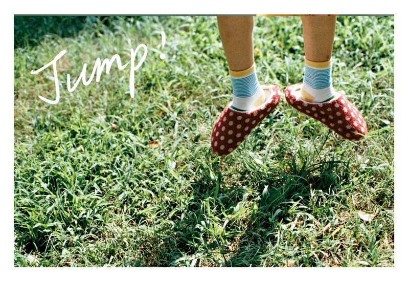 JUMP! / Magai's postcard - 卡片/明信片 - 纸 