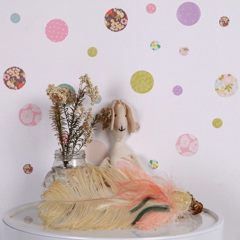 波卡圆舞曲mini <love mae澳洲环保无毒专利壁贴> - 墙贴/壁贴 - 其他材质 多色