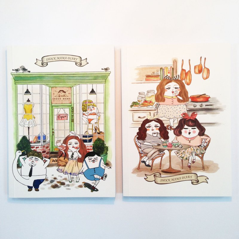 蛋定人生万年历/行事历/送贴纸喔 - 笔记本/手帐 - 纸 白色