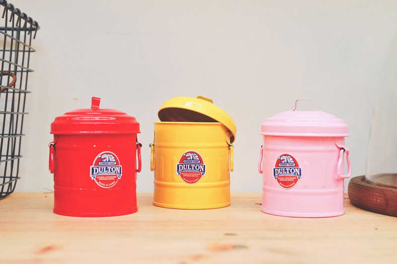 DULTON 复古置物罐/笔筒 大 - 储蓄罐 - 其他金属 