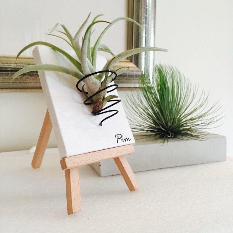 动植物空凤小画架//不含植// - 植栽/盆栽 - 木头 咖啡色