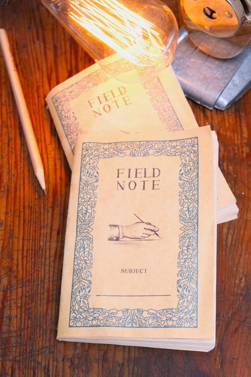 ‘文库本新登场’ 手工仿旧笔记本新规上市！ - 笔记本/手帐 - 纸 卡其色