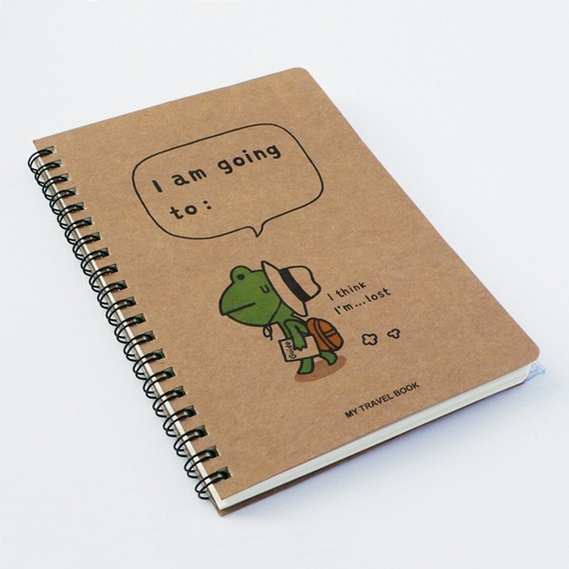《Foufou X Bon》-我的旅行all in one旅行记事/笔记本二代-找路青蛙 - 笔记本/手帐 - 纸 