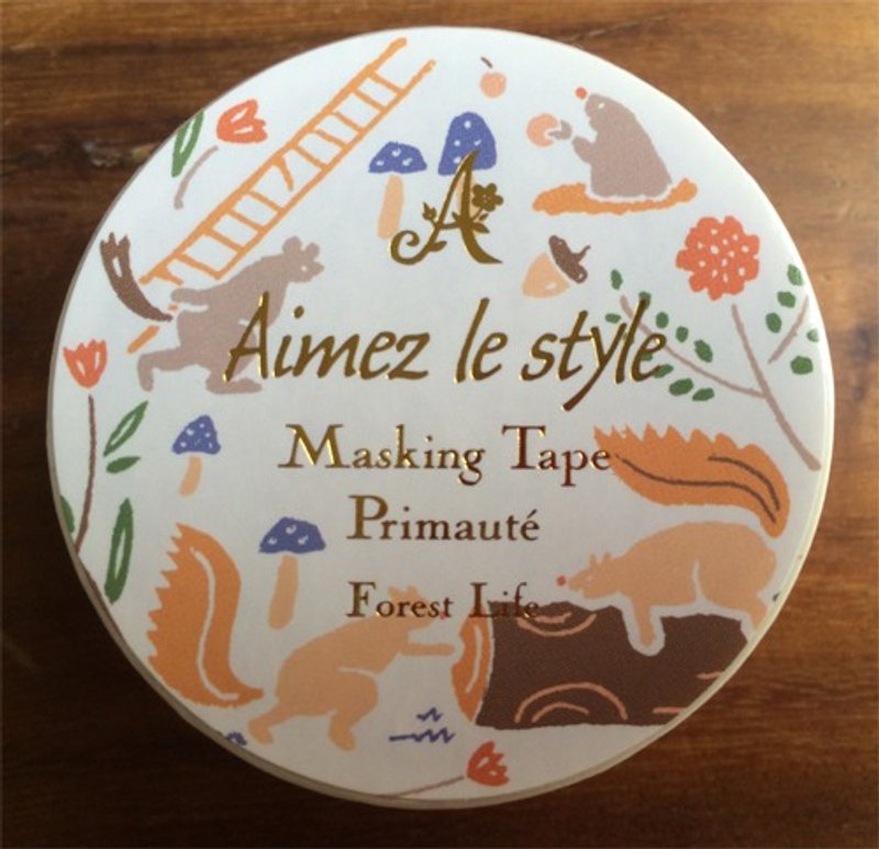 Aimez le style纸胶带-森林生活 (A04727) - 纸胶带 - 纸 多色