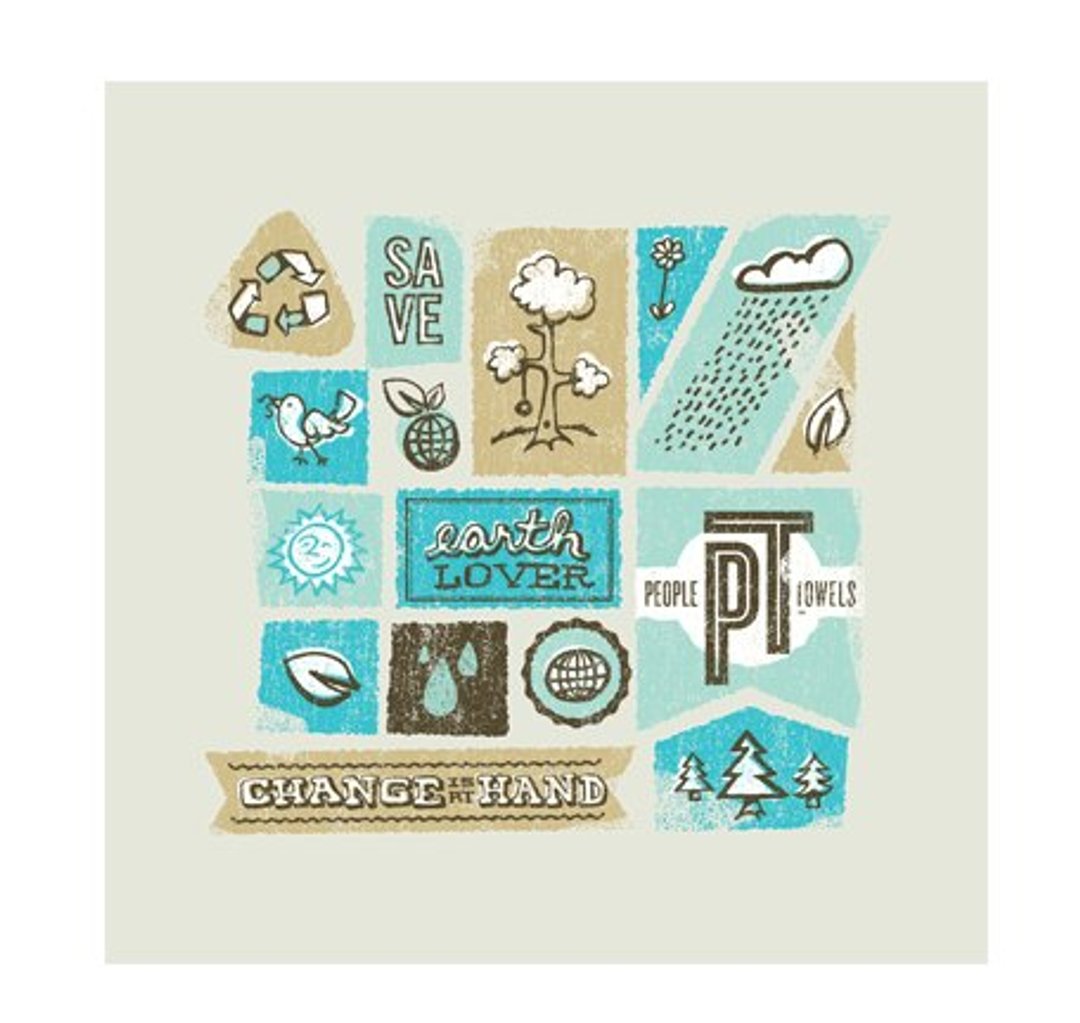 有机棉毛巾 Earth Lover - 围嘴/口水巾 - 棉 
