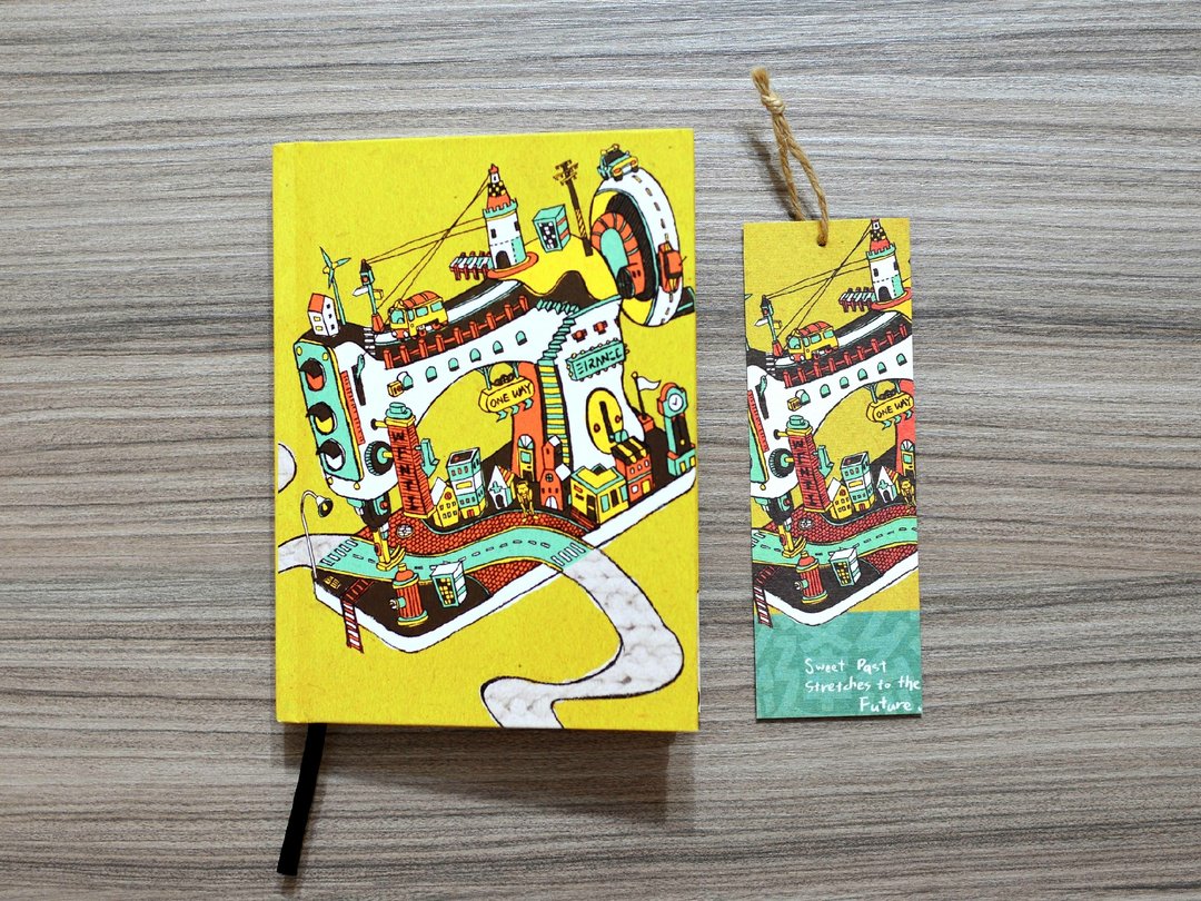 【福利品】万用日历手帐日记本 -【缝纫机】 - 笔记本/手帐 - 纸 黄色