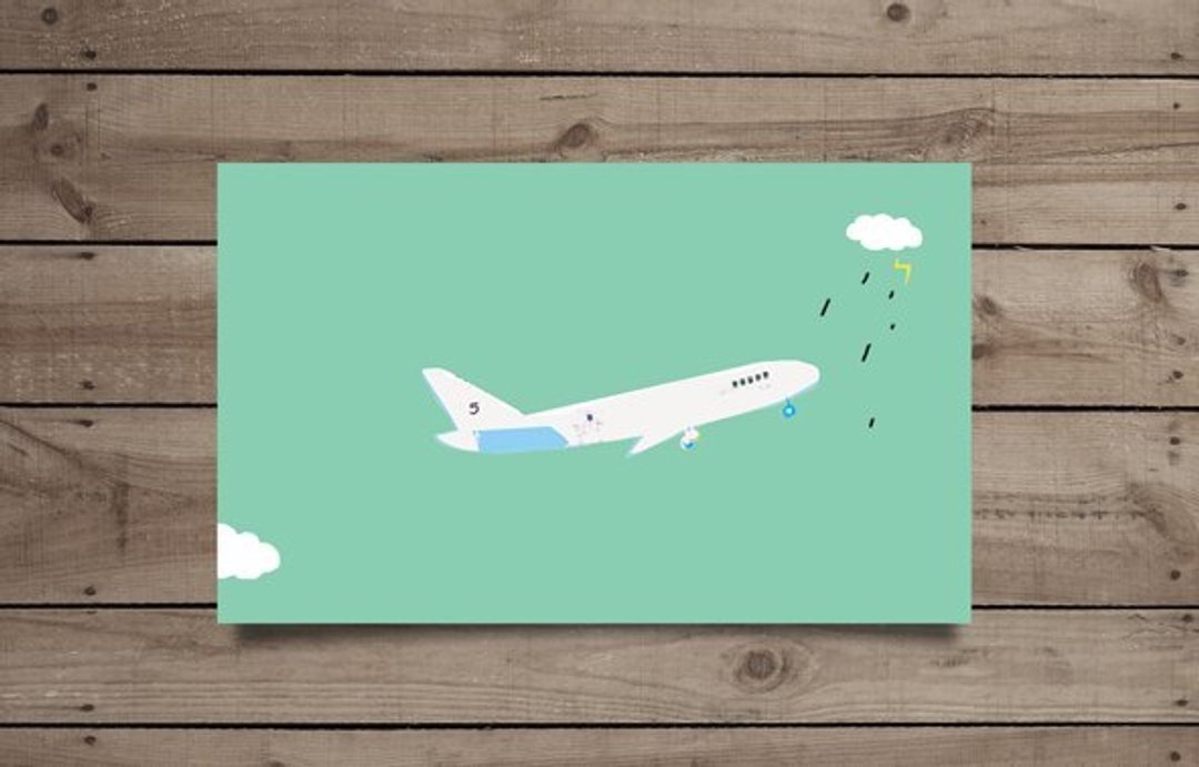 5号✈明信片 - 卡片/明信片 - 其他材质 