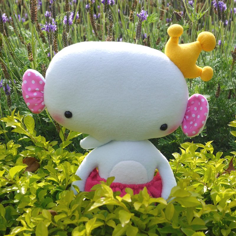 《Balloon》玩偶-皇冠象(大款) - 玩偶/公仔 - 其他材质 白色