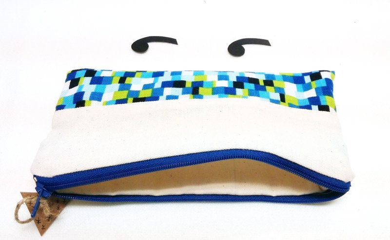 马赛克 铅笔盒 - 铅笔盒/笔袋 - 其他材质 蓝色