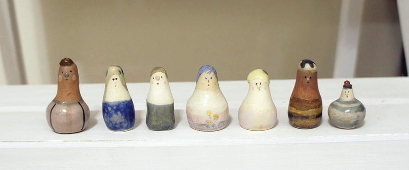 ［手感陶作］华生mi:小小的生活 - 花瓶/陶器 - 其他材质 多色