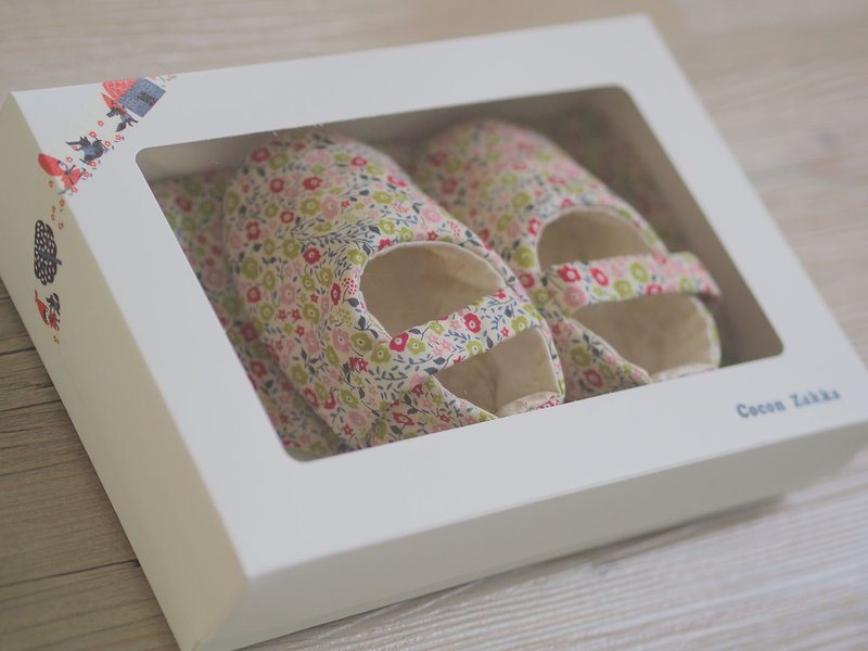 草地小红花 弥月礼盒两件组 - 满月礼盒 - 其他材质 多色