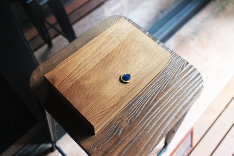 ＜慢温工房宝盒＞磁扣原木大宝盒 - 摆饰 - 木头 