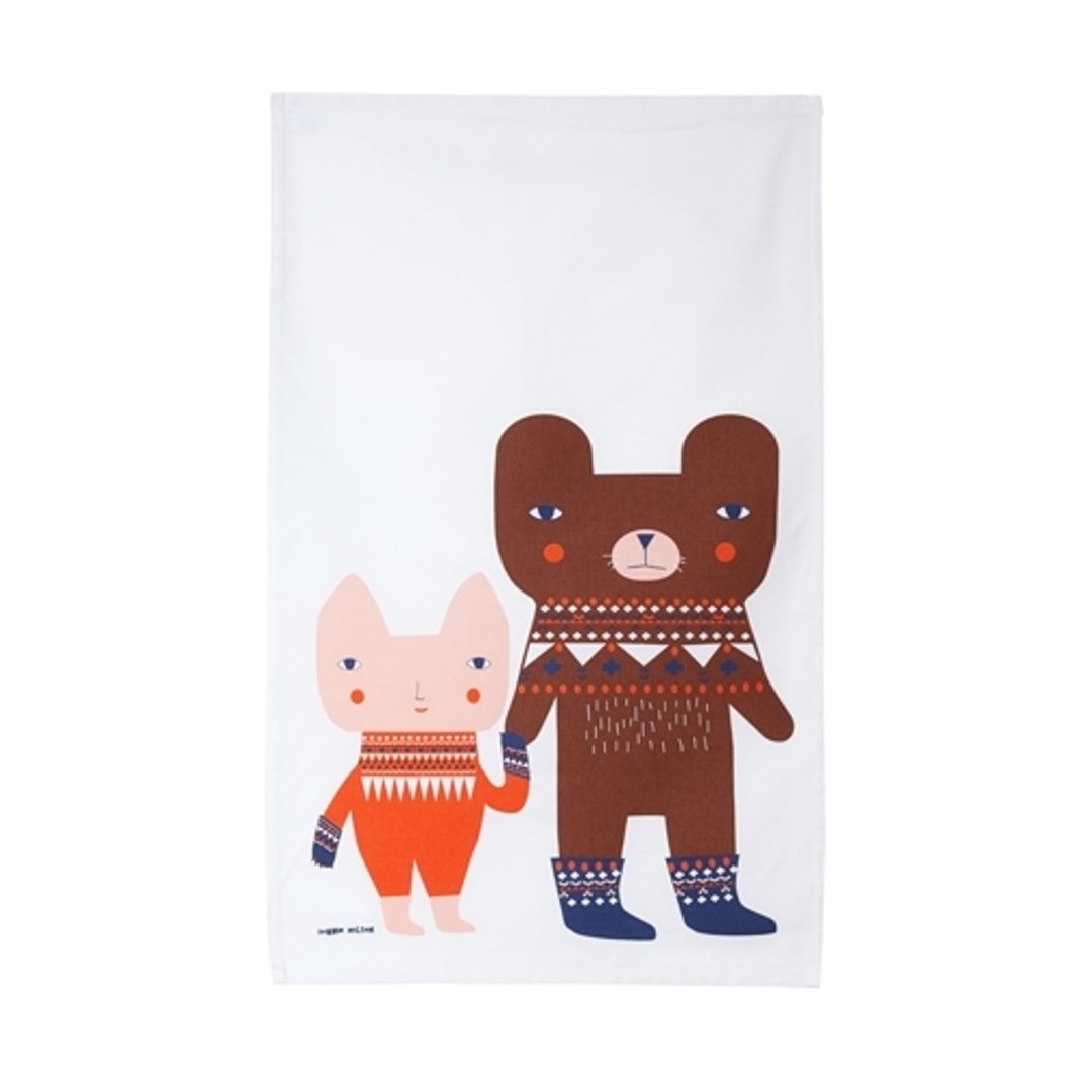 Bear Friend 彩绘餐巾布 | Donna Wilson - 餐垫/桌巾 - 其他材质 