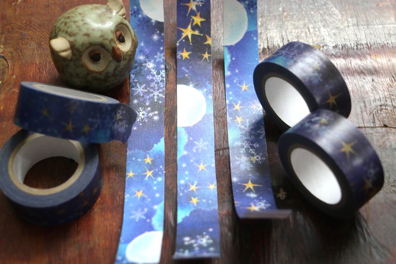 Aloha 和纸胶带 夜 - 纸胶带 - 纸 多色