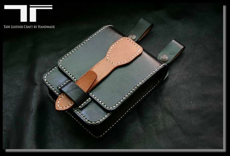 老味腰挂式腰包款 - 皮件 - 真皮 