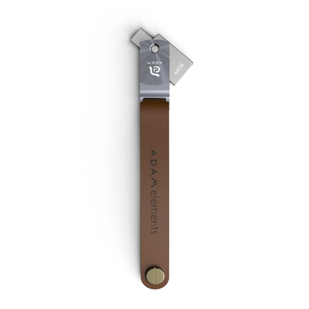 ROMA 64GB USB-C 高速读写旋转随身碟 灰 - U盘 - 其他金属 灰色