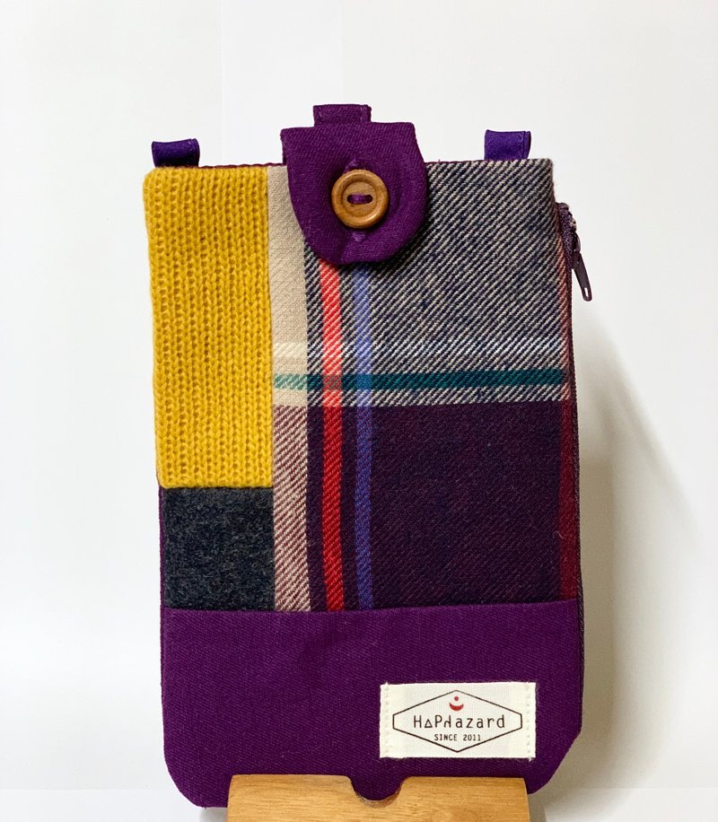 HAZA零钱包 / 手机袋(挂勾+背带) - 手机壳/手机套 - 其他材质 紫色