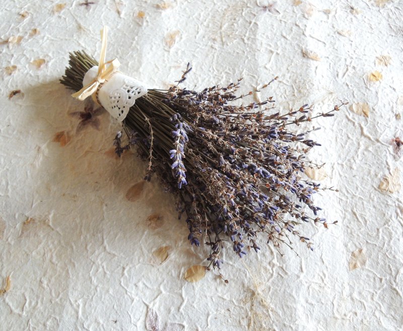 微甜·圈 经典系列 手作 南法风情 薰衣草 迷你花束 小花束 花束 干燥小花束 干燥花 桌上小物 - 摆饰 - 植物．花 紫色