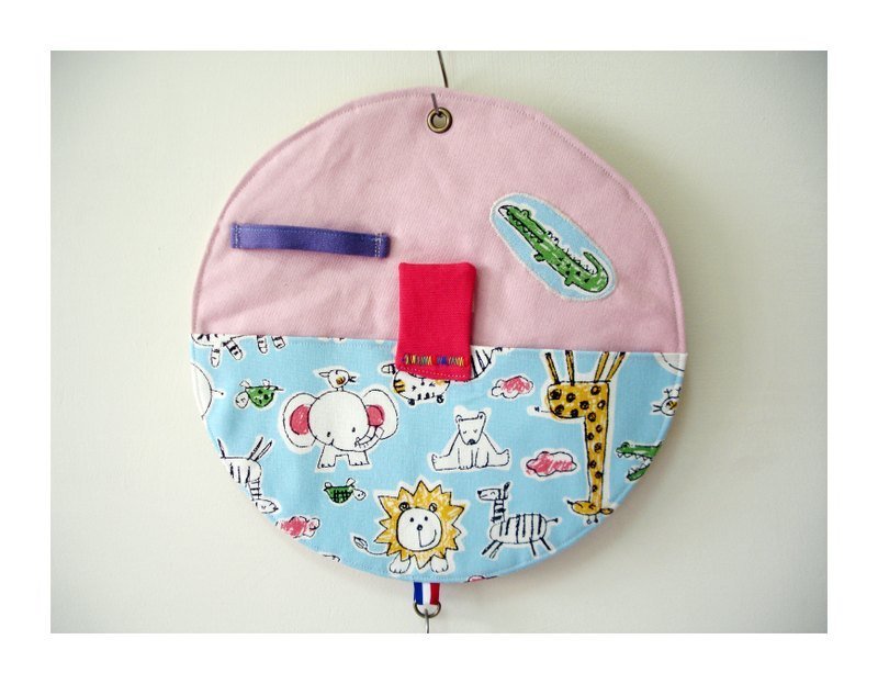 圆滚滚多用途信插-红鼻子披萨(手工限量) - 摆饰 - 其他材质 粉红色