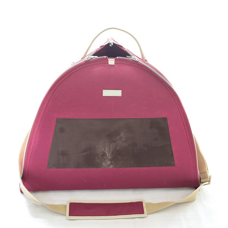 猫出门包/宠物外出包-4 - 外出包 - 其他材质 红色