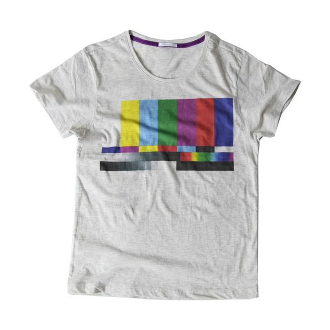 Kids size ok copy ｰｰｰ broadcast end copy design T-shirts Tcollector interesting design T-shirts TVⅠ broadcast end peak - 其他 - 棉 