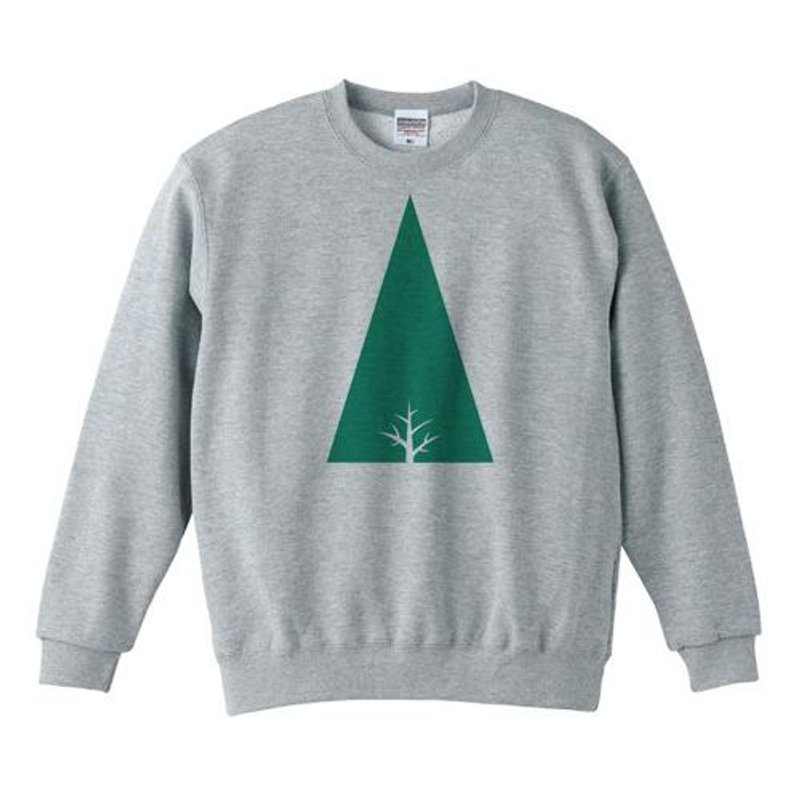 conifer sweatshirt - 中性连帽卫衣/T 恤 - 棉．麻 灰色