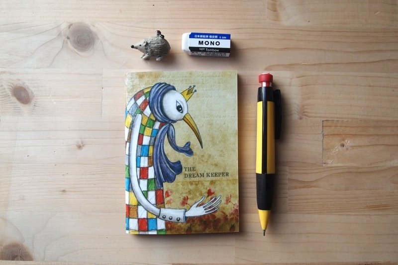 《捕梦者》笔记本 - 笔记本/手帐 - 纸 卡其色