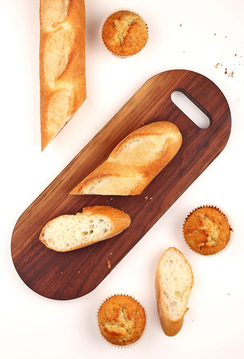 木制餐板/切板-北美胡桃木-40厘米 - 厨房用具 - 其他材质 咖啡色