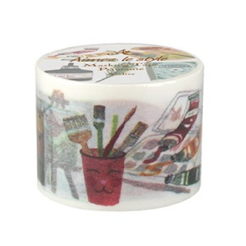 Aimez le style纸胶带-工作室(A02822) - 纸胶带 - 纸 多色