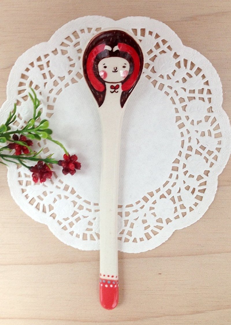 哇爱俐搅拌匙/1支 - 餐刀/叉/匙组合 - 其他材质 红色