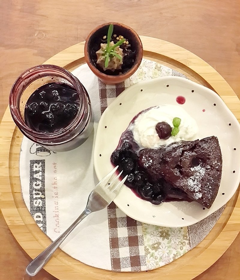 momolico桃子莉可－sweetchu法式手工蓝莓莓糖渍 - 果酱/抹酱 - 新鲜食材 紫色