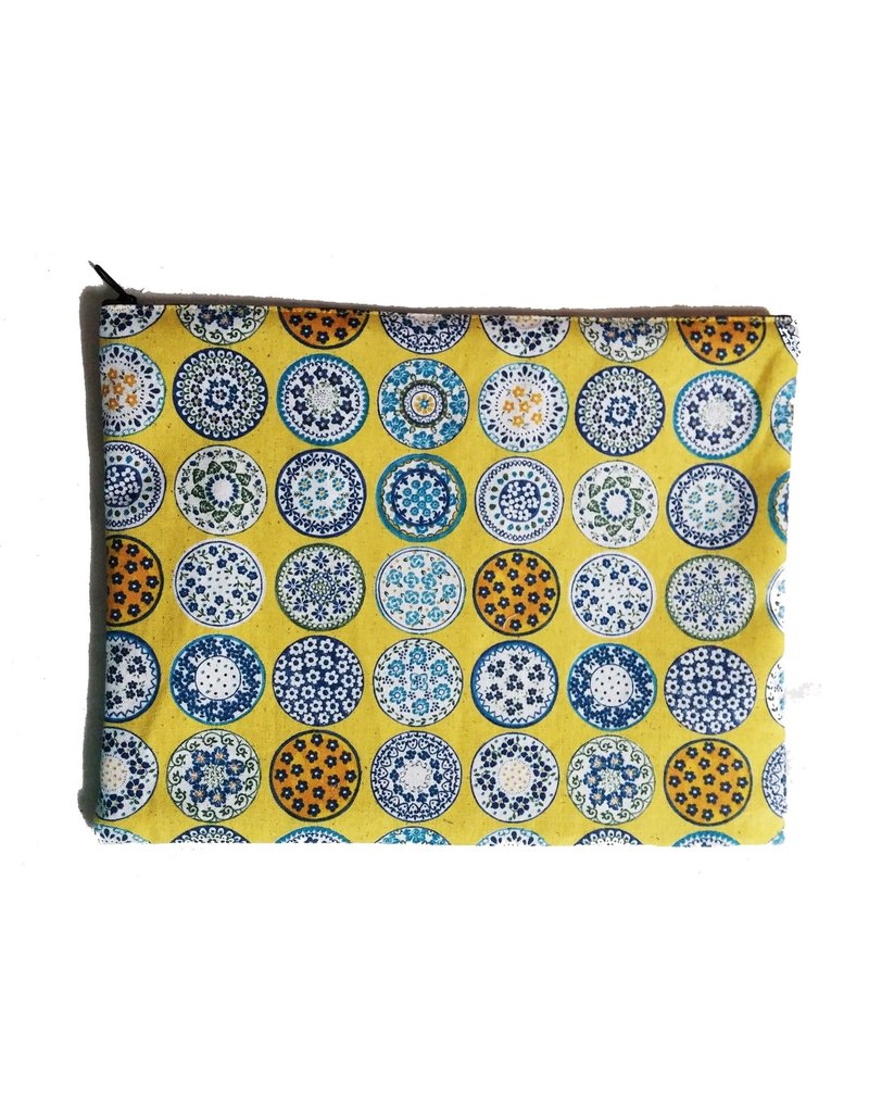 古典美学 手拿包 - 其他 - 棉．麻 黄色