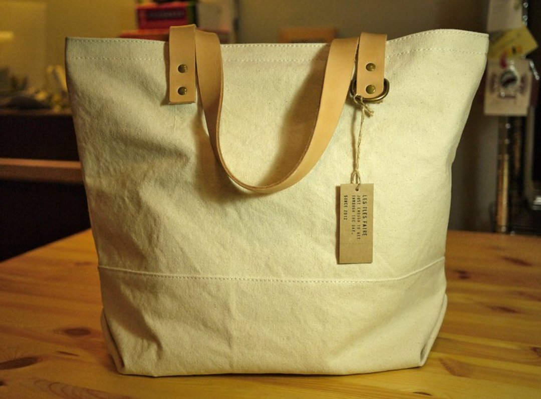 简单托特包 simple tote - 手提包/手提袋 - 其他材质 白色