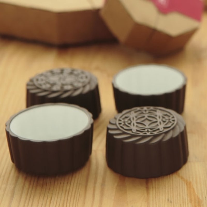 【点心台】丰与收-福禄寿喜4杯入 - 茶具/茶杯 - 其他材质 咖啡色