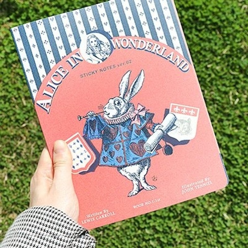 Dessin x 7321 Design-Memo便利贴本手册Ver.2-Alice,7321-06663 - 贴纸 - 纸 多色